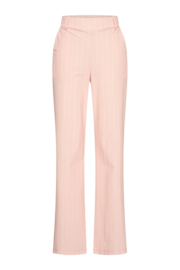 Mi Piace MP202581CSPT Travelstof straight broek - Classic Stripe print