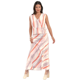 Mi Piace travelstof top Swirly met strik - Grape Apple