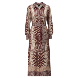 *VERWACHT* K-design B209 P032 Maxi travelstof jurk | FW2025-2026