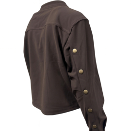 Mi Piace MP202681 | travelstof jacket | Bonded Espresso