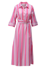 K-design You're my lobster by K-design | C366L P073 | Maxi jurk met riem | SS2026