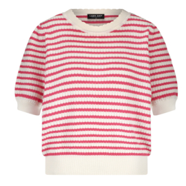 Lady Day Sammy zomer pull Stripe Coral Sunset - Champagne