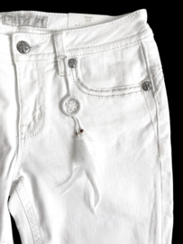 Miss Me mid-rise witte skinny jeans M3444S7