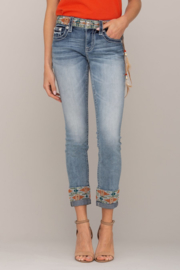 Miss Me mid-rise ankle skinny jeans M3549FA