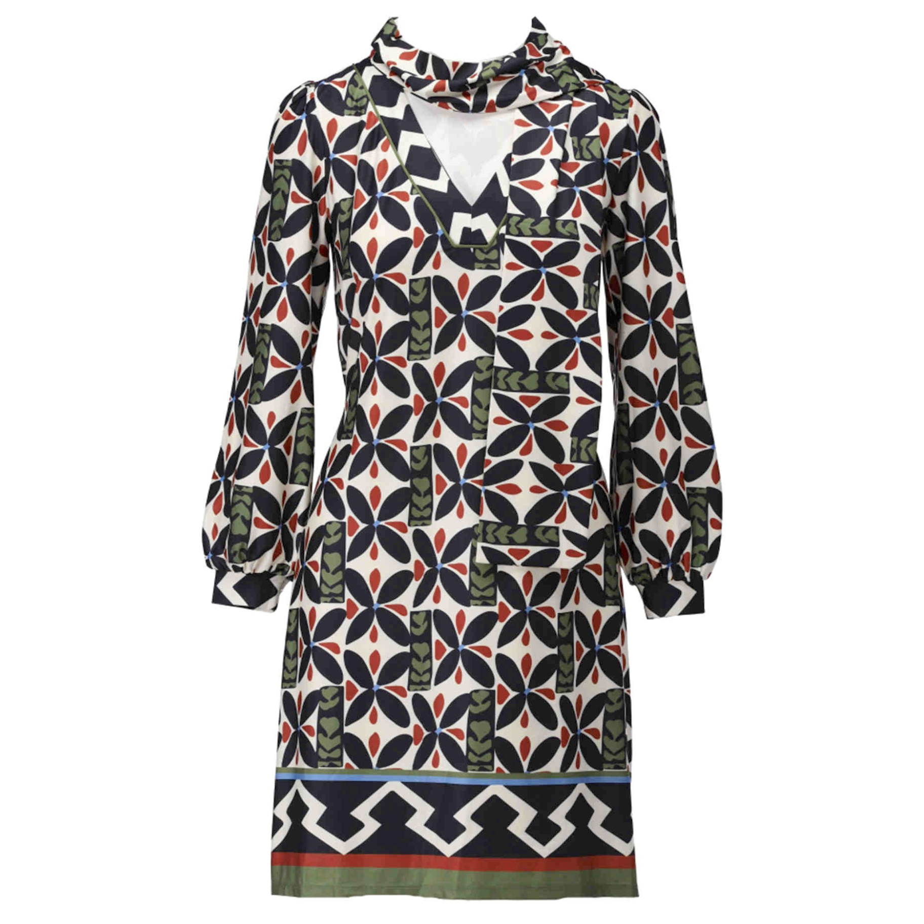 *PRE-ORDER* K-design B108 P002 Travelstof jurk met sjaaltje | FW2025-2026