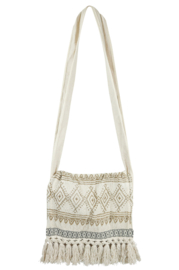 Ibzmode - Boho en Ibiza Suela schoudertas  Ivory