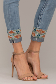 Miss Me mid-rise ankle skinny jeans M3549FA