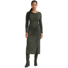 Mi Piace MP202652CIPT | travelstof jurk met circle print - Deep Depth