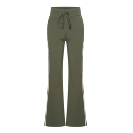 Mi Piace MP202668 | travelstof broek met bies - Deep Depth