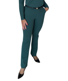 Lady Day Phoenix groene travelstof broek Mystic green