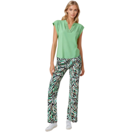 Lady Day Skyler travelstof broek - Zeyna print