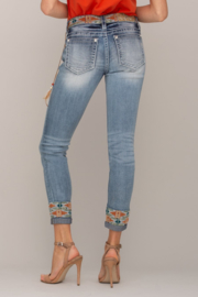 Miss Me mid-rise ankle skinny jeans M3549FA