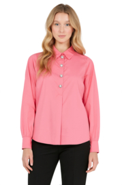 Soulmate blouse 7001 met sierknopen - Gum
