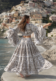 Antica Sartoria FC213 – Italiaanse boho rok met mediterrane uitstraling
