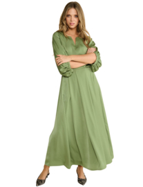 K-design A676 green eyes top in satijn look