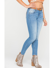 Miss Me mid-rise ankle skinny jeans M8977AK