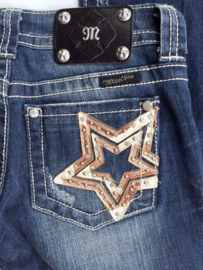 Miss Me bootcut jeans JW6043B Cow Star