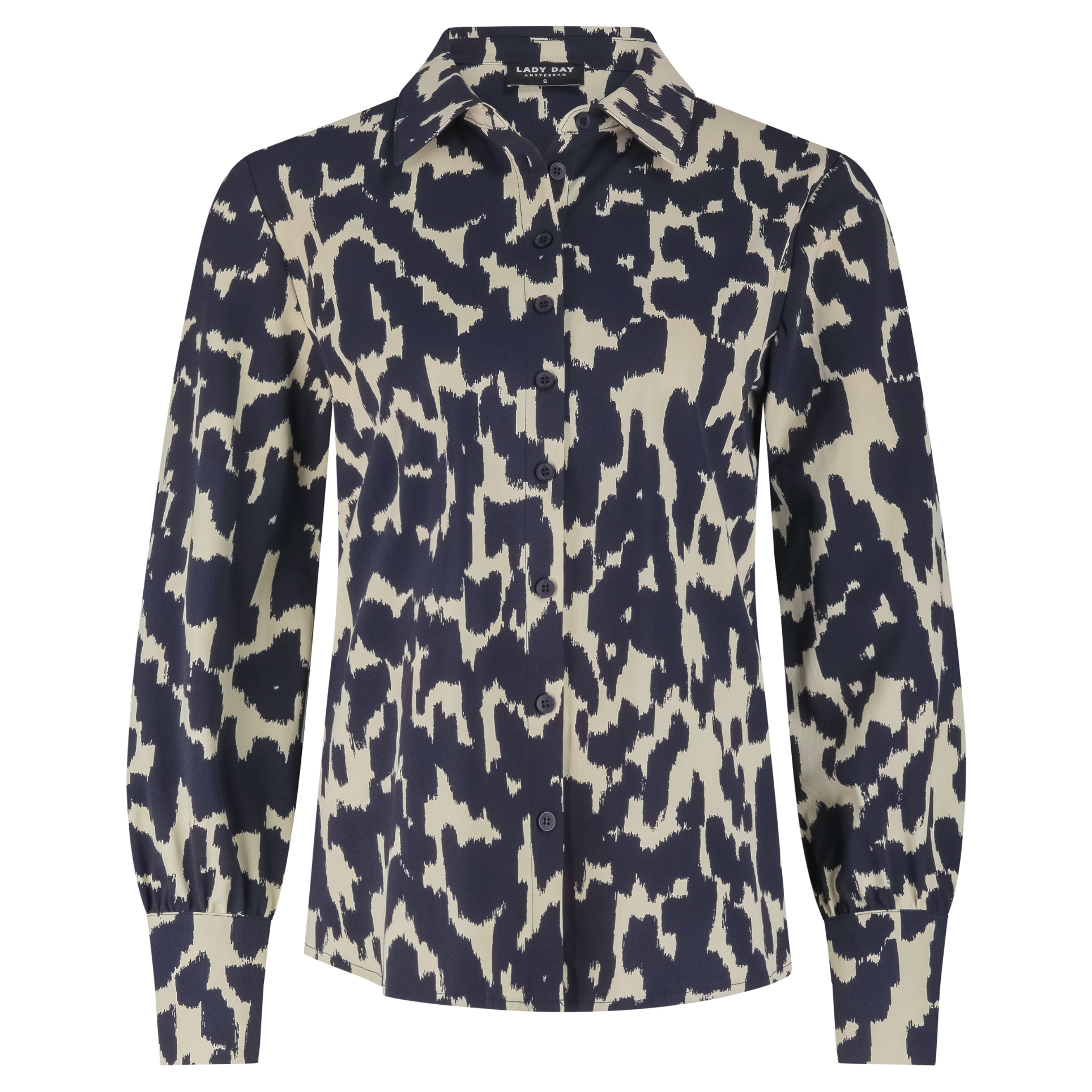 Lady Day Mila travelstof blouse - Rivka print | FW2025-2026