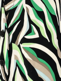 Lady Day Valerie travelstof jurk met band - Zeyna print