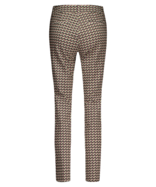 Lady Day Colette Zip travelstof broek - Studio print