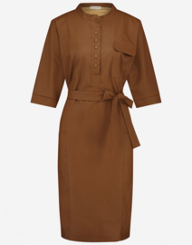Jane Lushka Kotta Copper lederlook jurk GLL92213080L