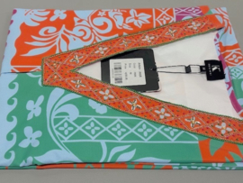 K-design A406-P965 travelstof jurk met kraaltjes