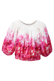 K-design You're my lobster by K-design | C351L P086 | Off shoulder top met print | SS2026