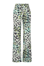 Mi Piace rechte travelstof broek MP202089FCPT - Faded Camouflage Lilypad