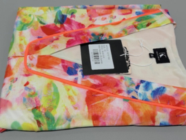 K-design A219 P982 travelstof jurk met bloemen print