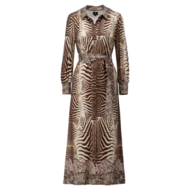 *VERWACHT* K-design B209 P031 Maxi travelstof jurk | FW2025-2026