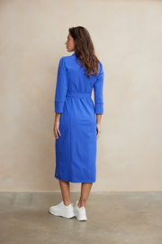 Aime Balance Finou travelstof jurk - Cobalt