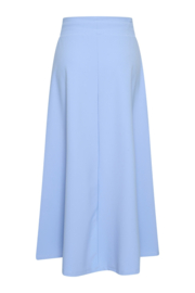 Mi Piace MP202123 Travelstof Maxi Rok – Lavendel Blauw
