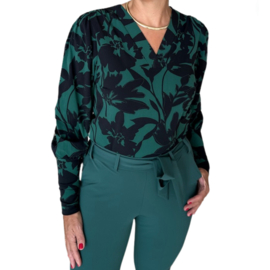 Lady Day Phantom top Mystic Flower print