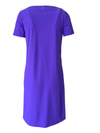 Only-M travelstof jurk basic Sporty Chic  SC.Abito.045 Violetta