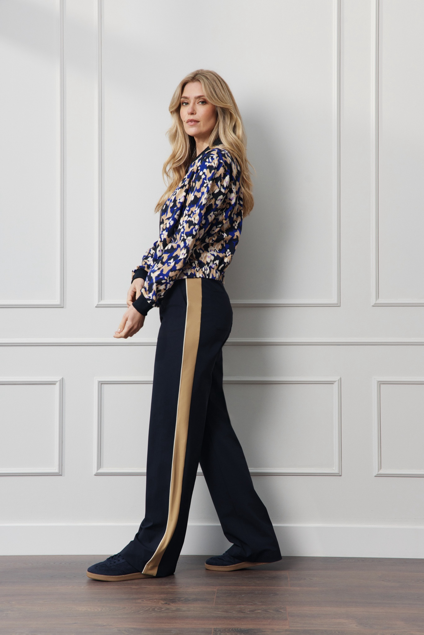 -25% Lady Day Logan travelstof broek - Blue | FW2025-2026