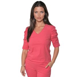 Lady Day Tigger top - Coral Sunset