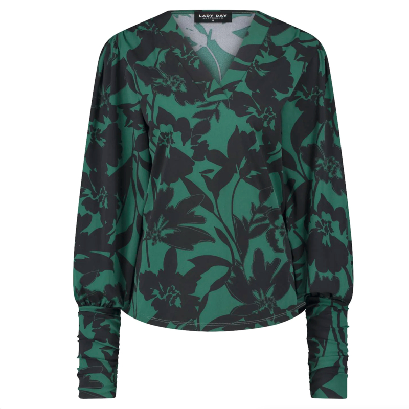 Lady Day Phantom top Mystic Flower print