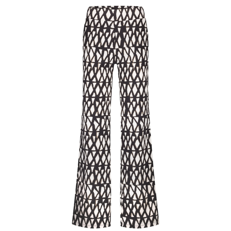 Lady Day Skyler travelstof broek - Ruta print