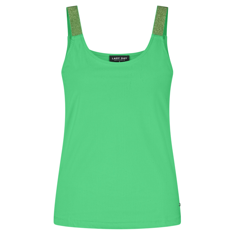 Lady Day Tuesday travelstof top - Apple