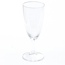 Glas - vintage - champagne - set van twee