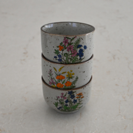 Mok - vintage - set van DRIE