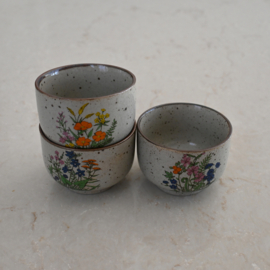 Mok - vintage - set van DRIE