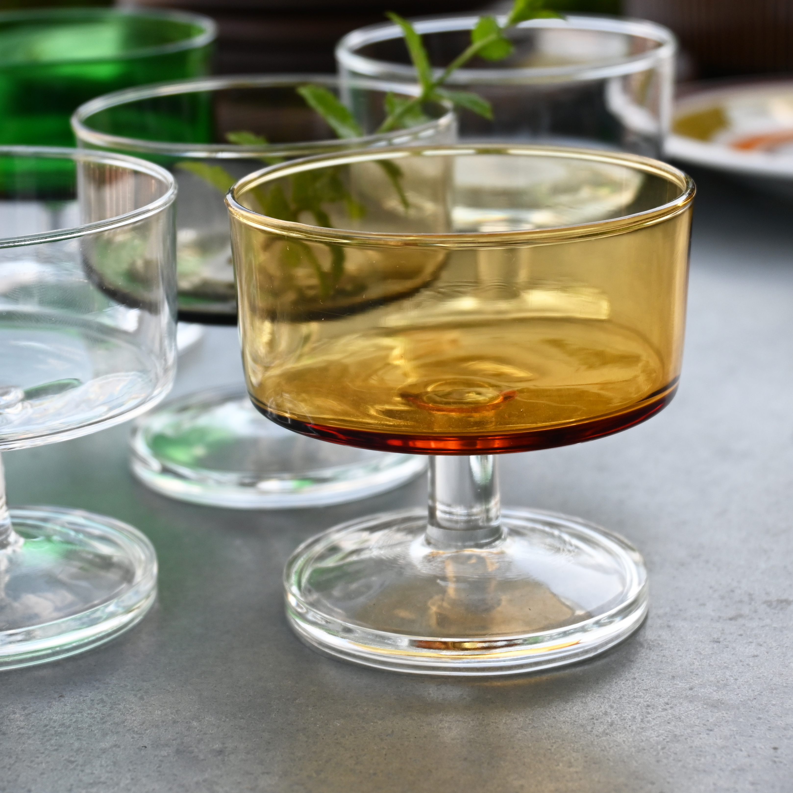 Glas - Coupe - Cavalier - vintage - Luminarc