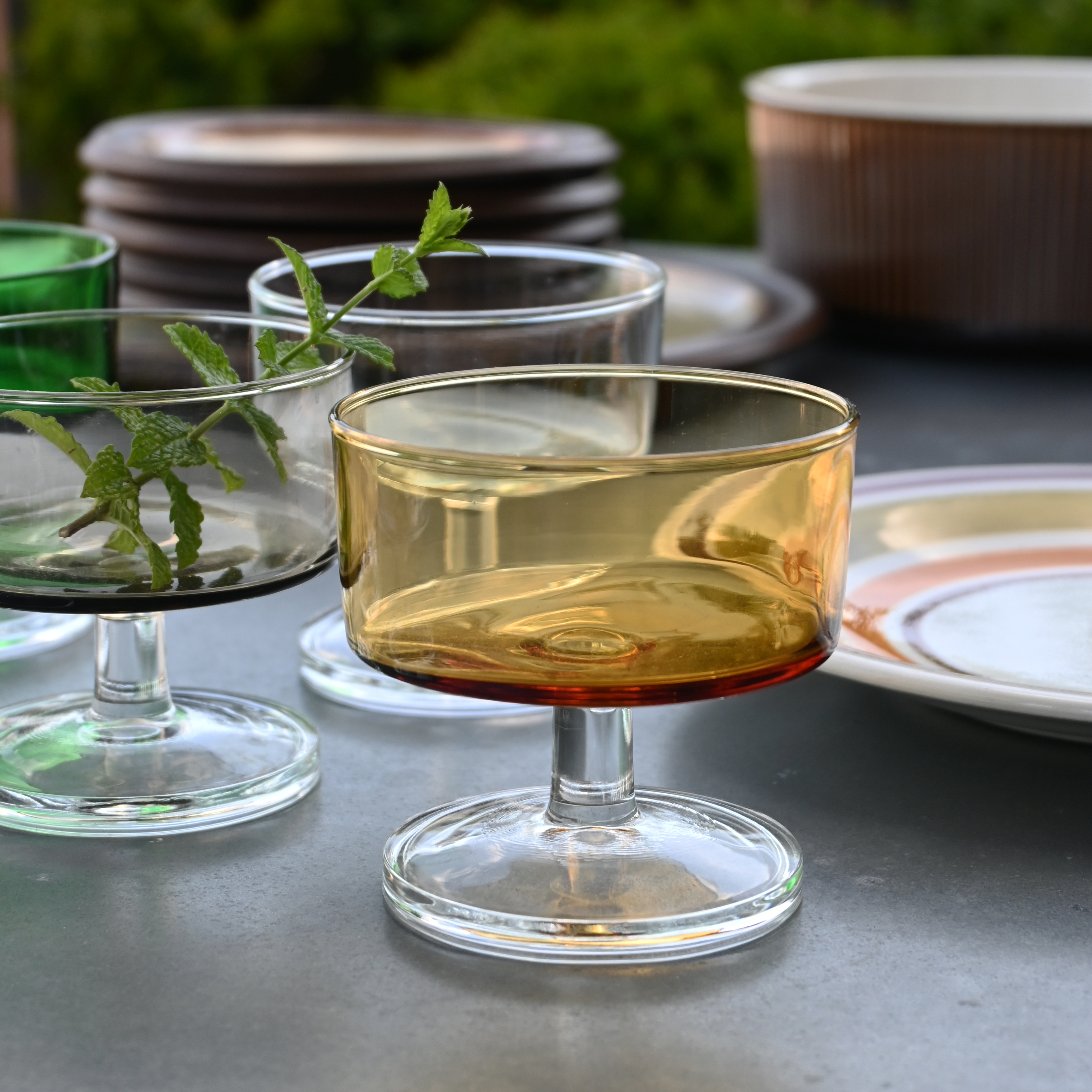 Glas - Coupe - Cavalier - vintage - Luminarc
