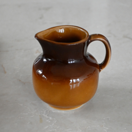 Suiker en melkset - Set voor olie, zeezout, kruiden - vintage - Colditz ( exclusief houten plateau )