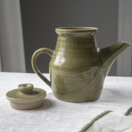 Theepot - vintage - Groen