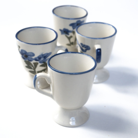 Mok - Espressokop - vintage - set van DRIE