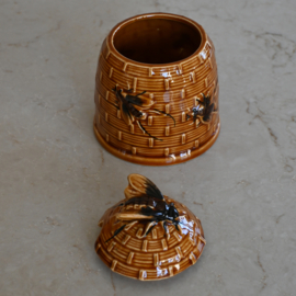 Honingpot- Suikerpot - vintage  - Vintage honingpot