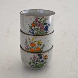 Mok - vintage - set van DRIE