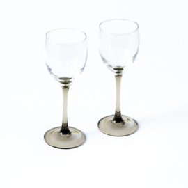 Wijnglas - vintage - Luminarc - set van zes